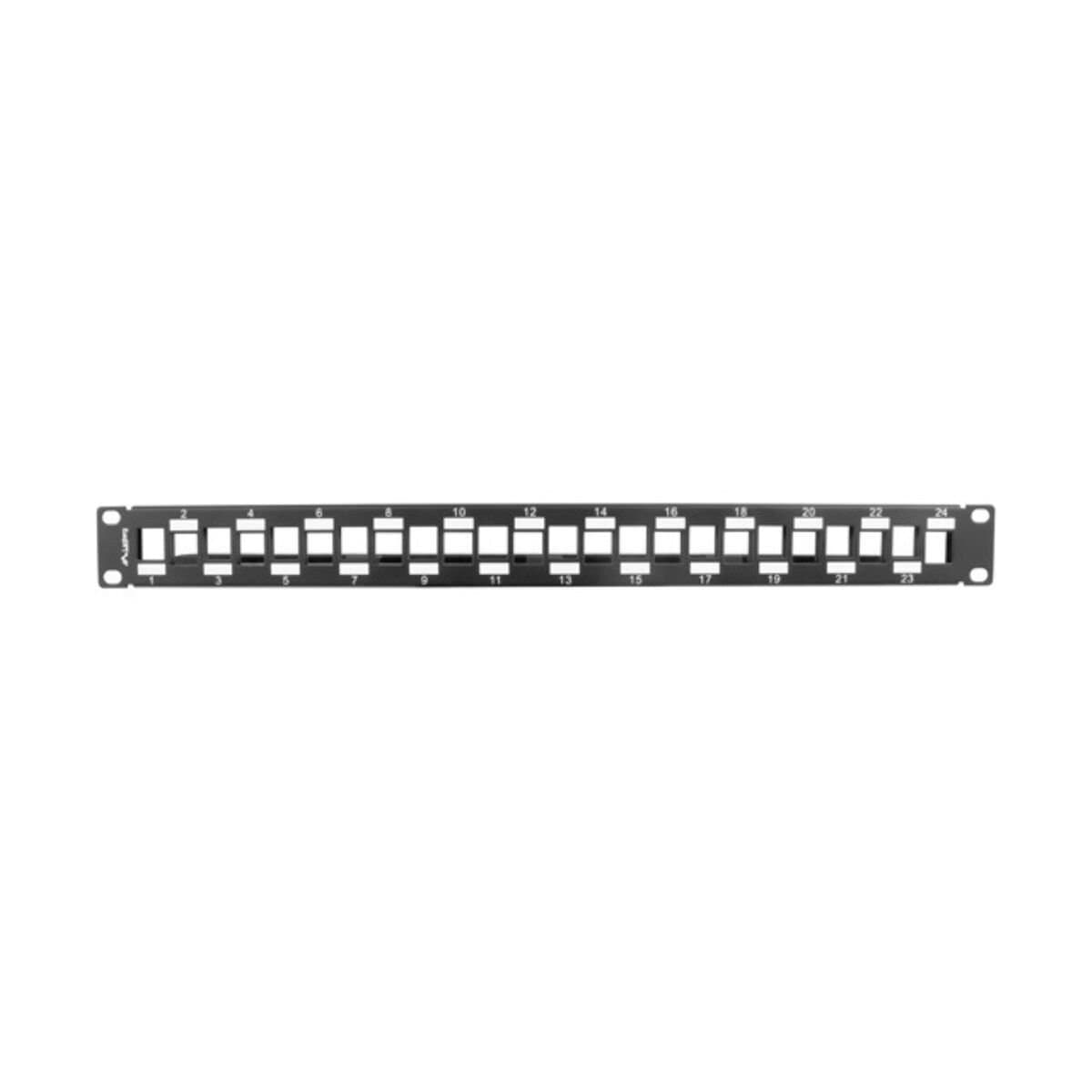 Patch Panel 24 UTP-Poorten Categorie 6 Lanberg PPKS-1224-B