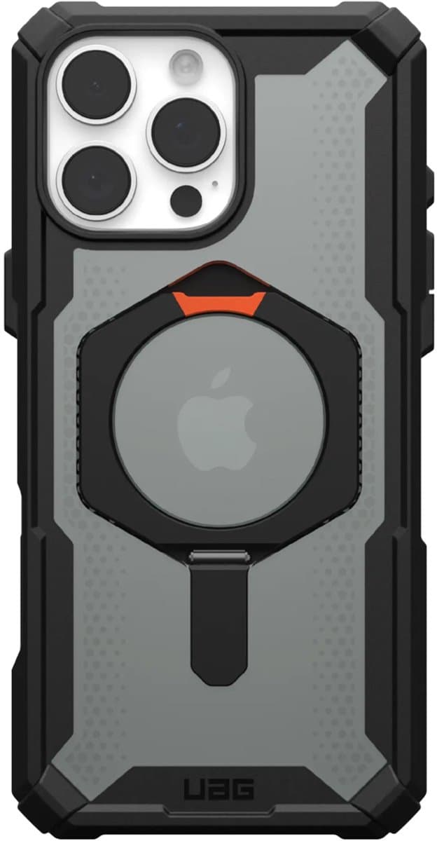 UAG - Plasma XTE Mag geschikt voor iPhone 16 Pro Max Hoesje - black/orange