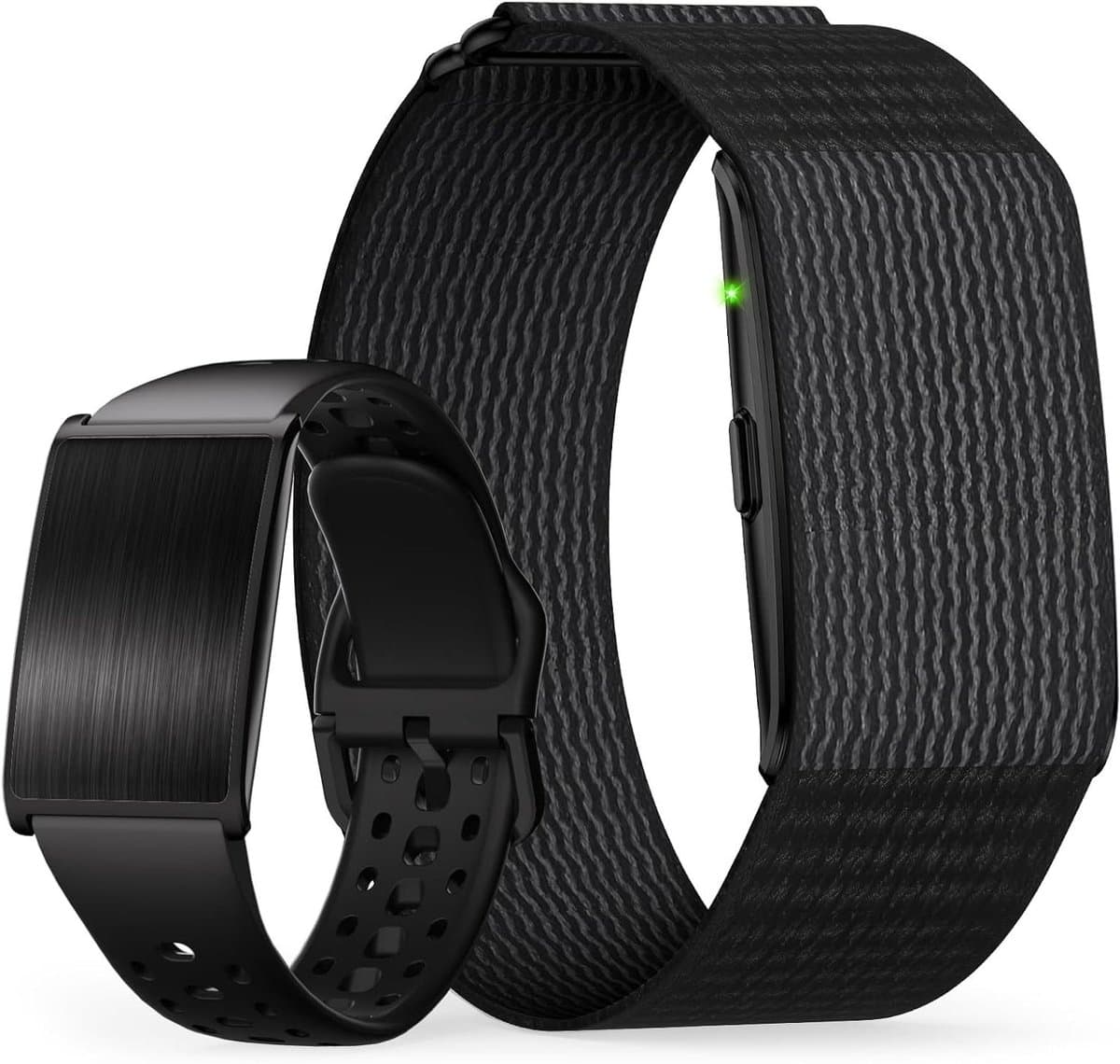 Fitness Tracker - Smartband - Gezondheid Monitoren - Schermloos Ontwerp - 60 Dagen Batterij - Zwart