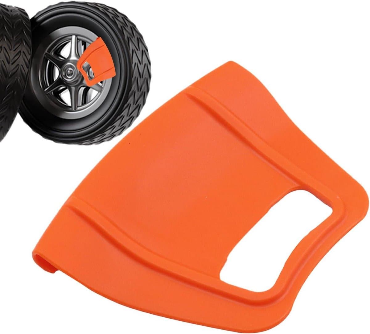 Velgbescherming - Bandenwissel gereedschap - Auto onderhoud - Antislip ontwerp - 1 cm dik - Oranje