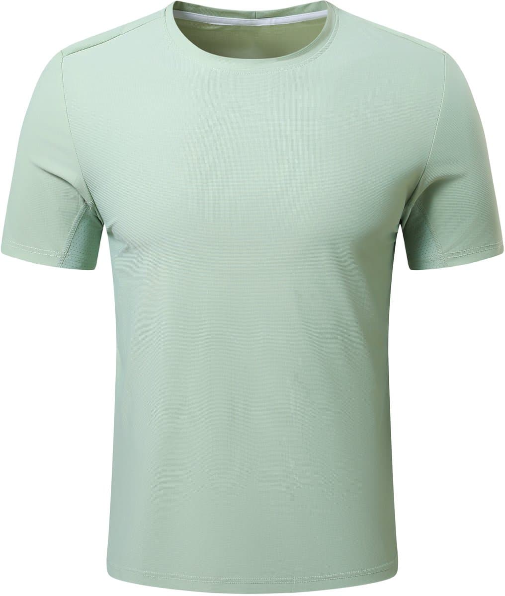 YOUTHUP Heren Sneldrogend Sport T-Shirt - Reflecterende Strepen Achter - S