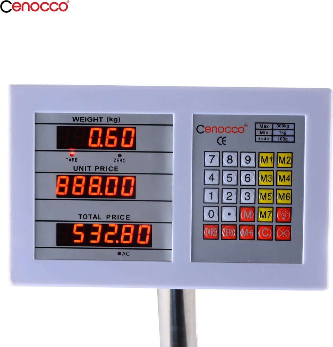 Cenocco CC-8004: Platformweegschaal voor bedrijven