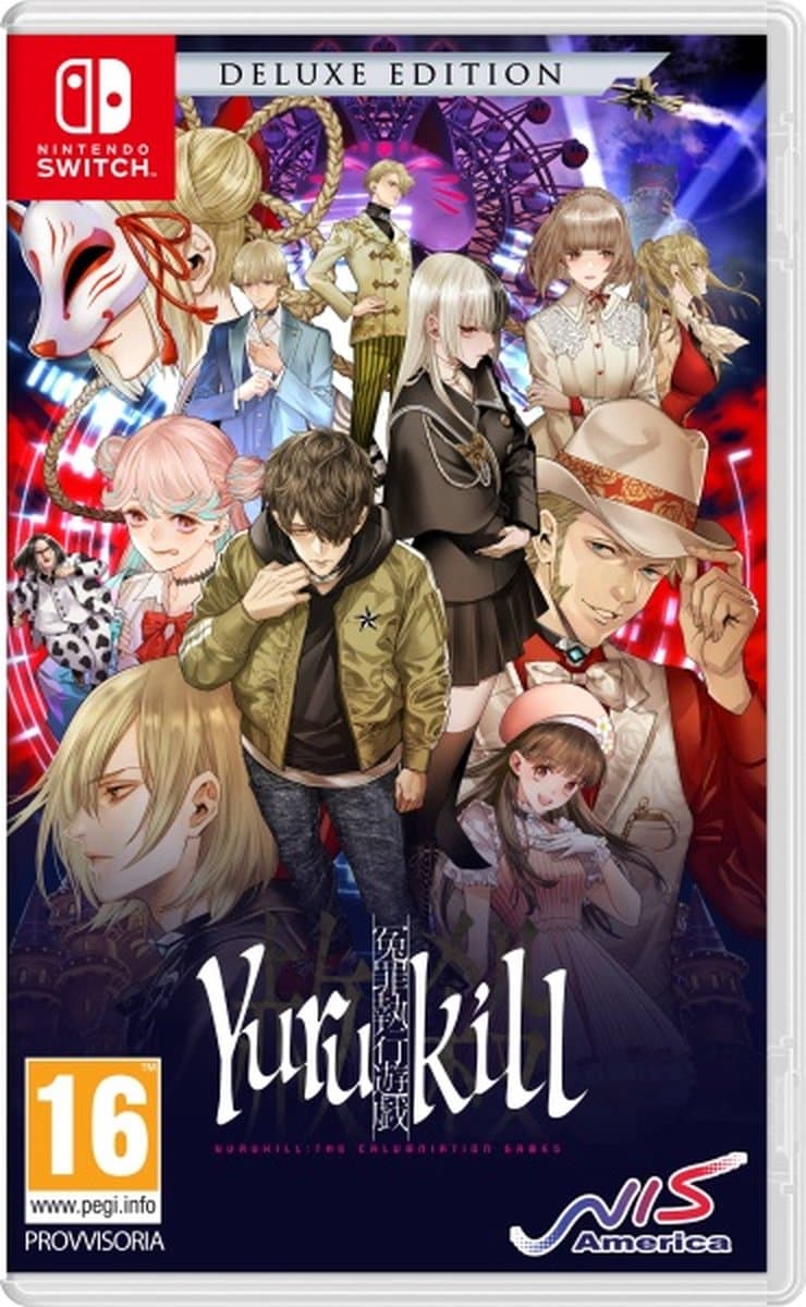 GAME Yurukill: The Calumniation Games - Deluxe Edition, Nintendo Switch, T (Tiener)