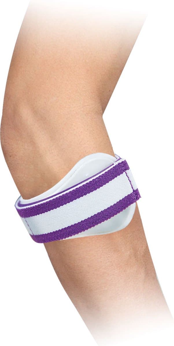 E-life – Epi Med Elleboogbrace – Elleboog ondersteuning bij golfers- en tenniselleboog - S - Universeel - Wit