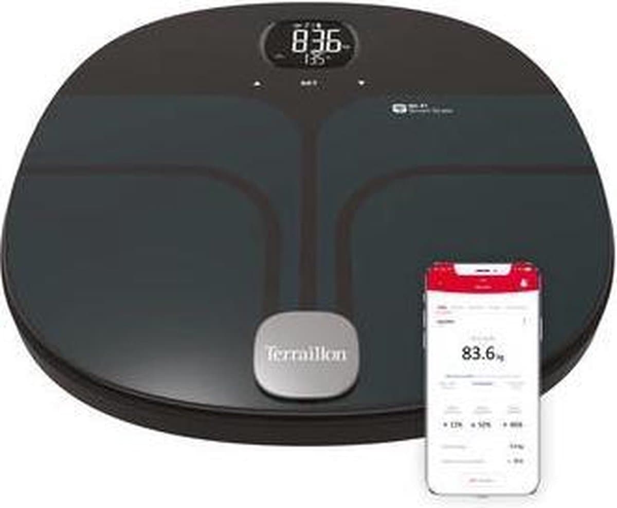 Terraillon master coach- WIFI smart body fat weegschaal