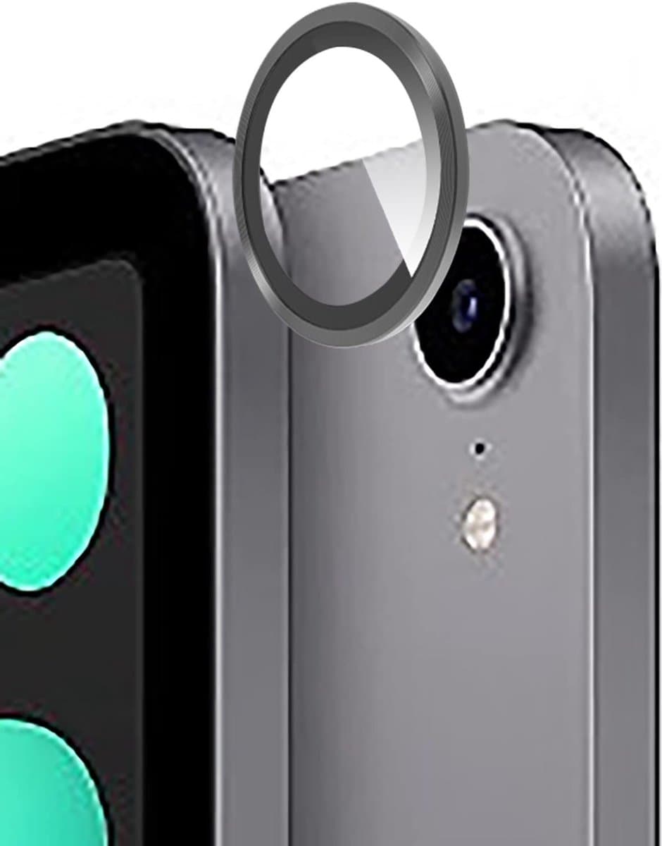 aladdien - Cameralensbeschermer - Volledige bescherming - Zwart - Compatibel met iPad Air 5 - Gehard glas en metaal - Dubbele bescherming