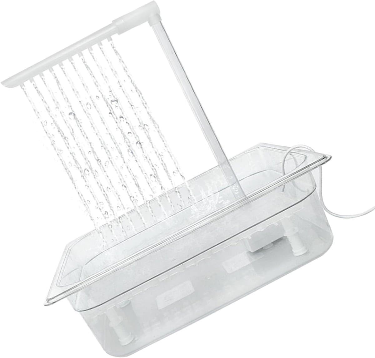 Vogel Badhuis - Vogel Douche - Vogel Verzorging - Automatische Watercirculatie - 32.5 cm - Wit