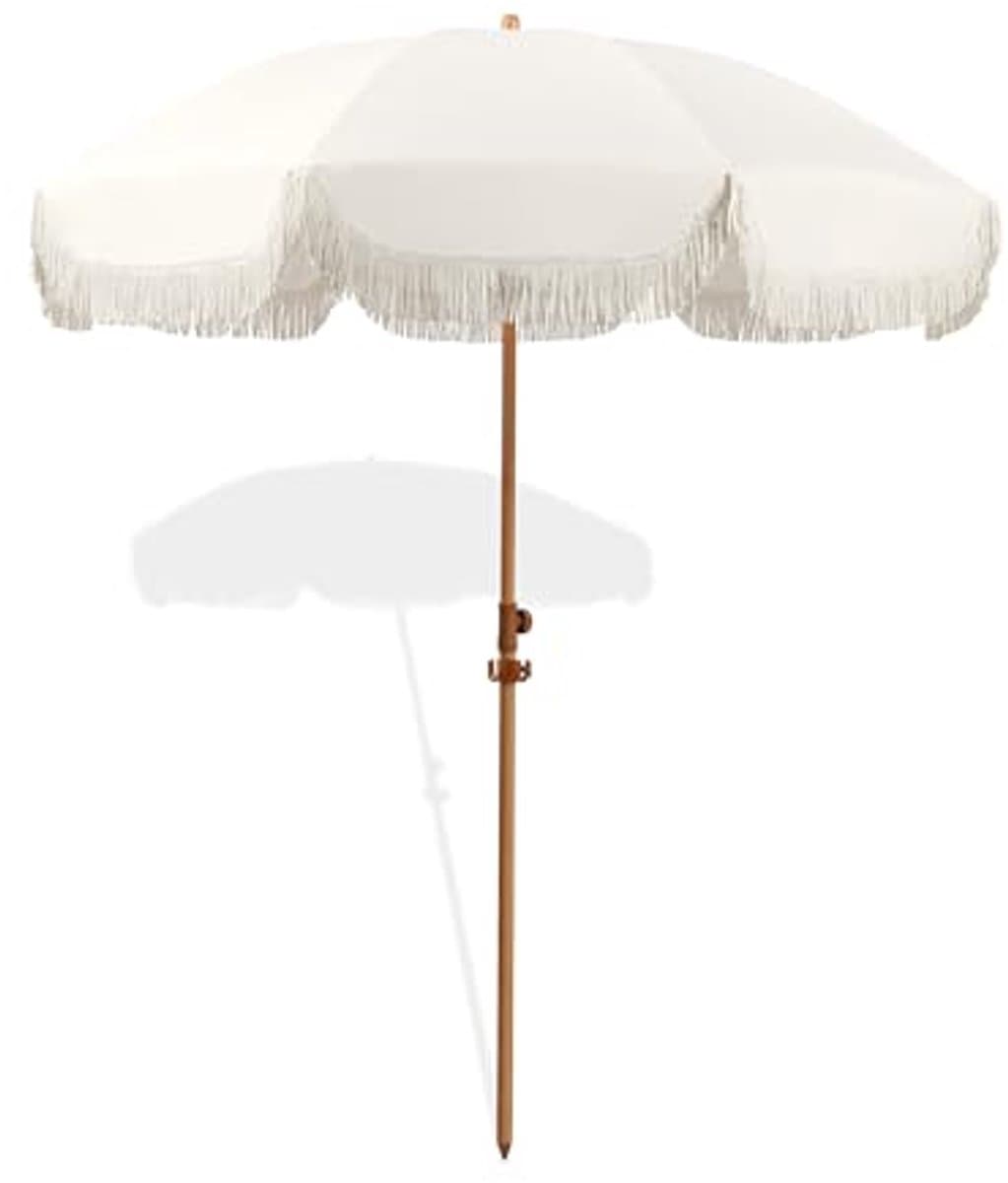 Terras Paraplu - Buiten Scherm - Bescherming Buiten - Decoratieve Franje - null - null