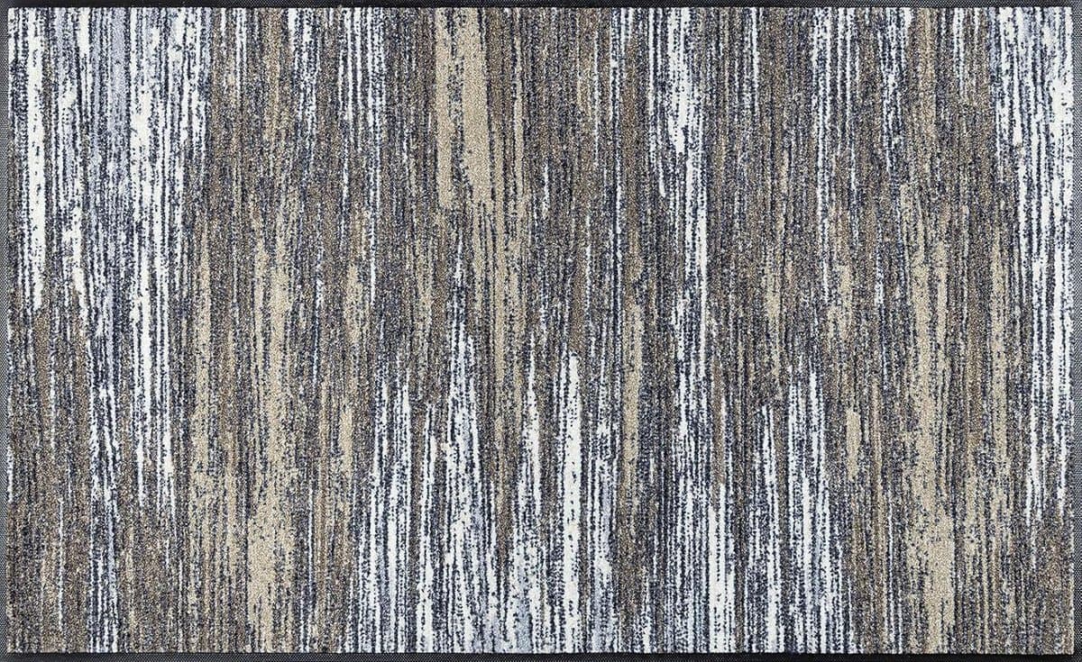 Schoonloopmat Beige - Deurmat Wasbaar - Voorkomen Vuil - Pvc-vrij Nitrilrubber - 75x120 cm - Beige