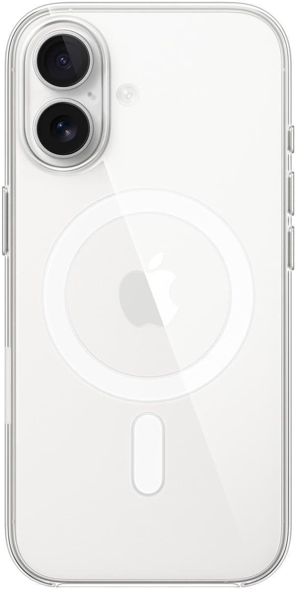 Apple iPhone 17 Back Cover met MagSafe Transparant
