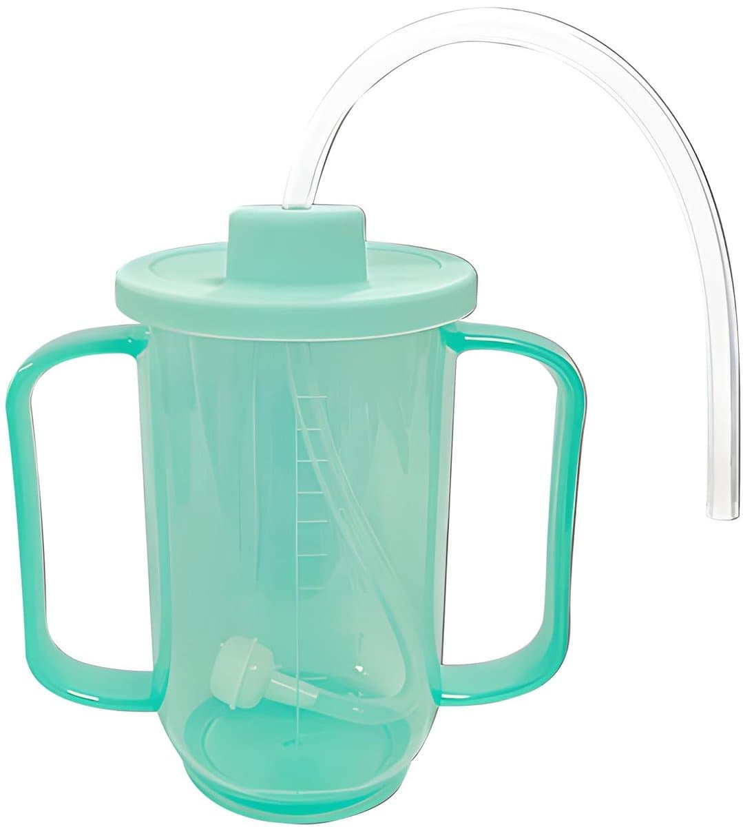 Dailygoods- Drinkbeker Lekvrij - Drinkbeker met Rietje - Snavelbeker - Handgrepen Antislip - Voedselveilig - Hittebestendig - Voedingsbeker