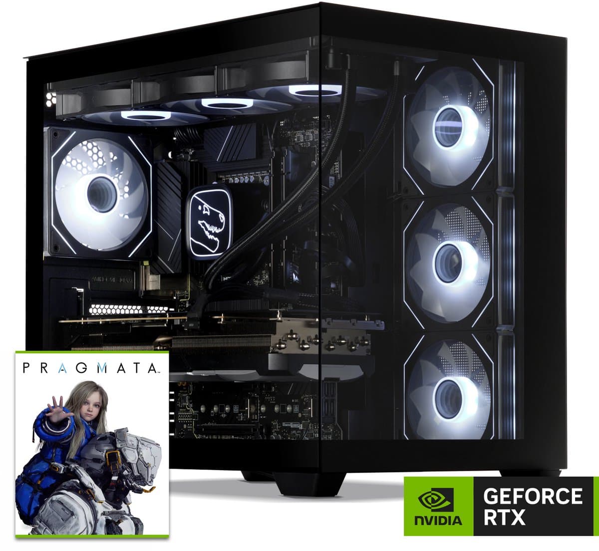 Sedatech Pro Gaming PC Waterkoeling Maxi Vision • Intel i9-14900KF 24x 3.2GHz • Geforce RTX5080 • 128Gb DDR5 • 4Tb SSD M.2 • WiFi • Bluetooth, USB C • Windows 11 • Desktop computer