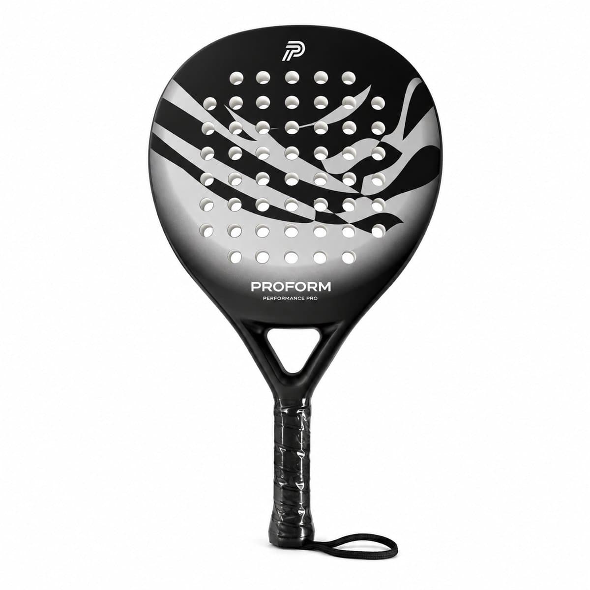 PROFORM Performance Pro Padelracket - Inclusief Beschermhoes - Soft EVA Kern - 365g - Carbon & Glasvezel - Voor Beginners & Gevorderden