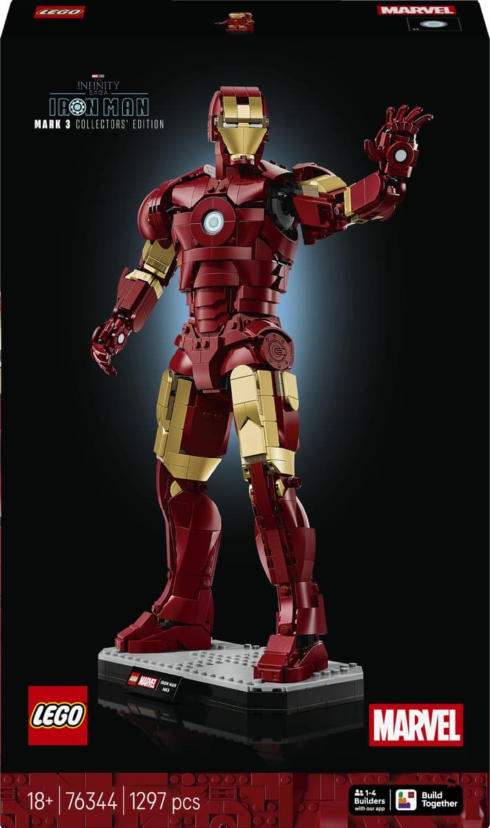LEGO Marvel Iron Man Mark 3 Verzameleditie 76344