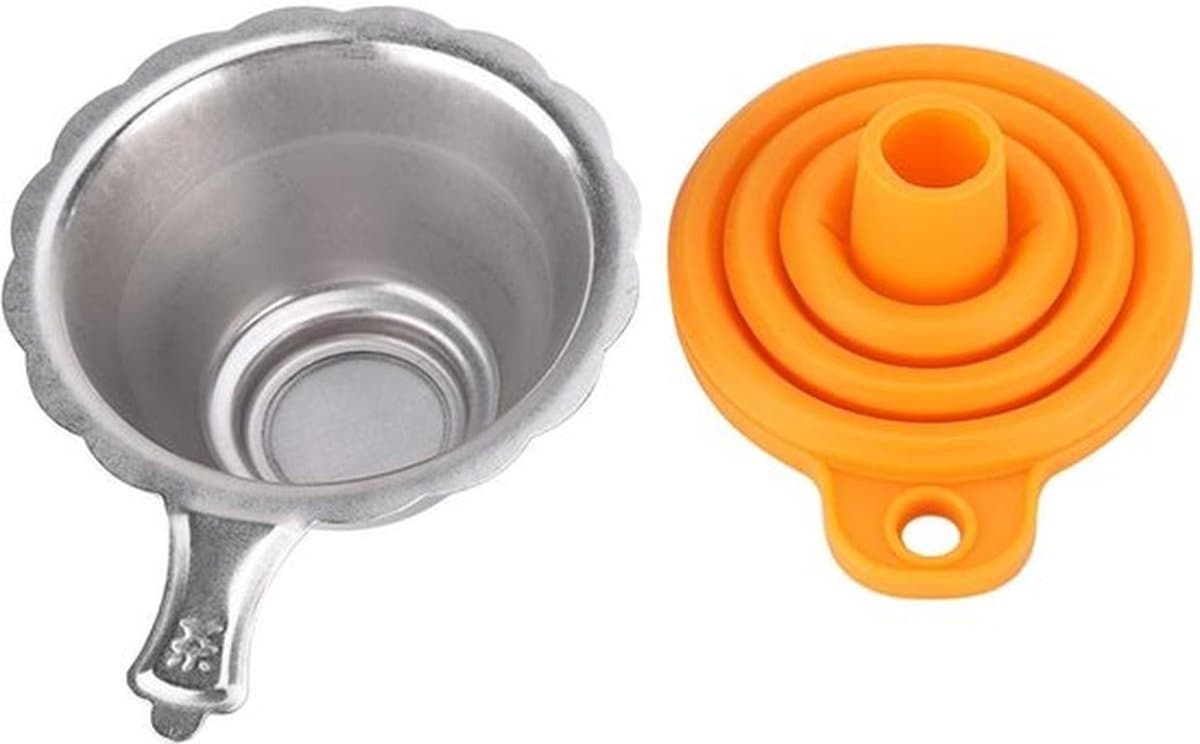 - 3D-printharsfilter - Lichtgevoelig Harsfilter - Hoogwaardige materialen - Siliconen trechter - Voor Anycubic SLA/Elegoo Mars - 3D-printer..