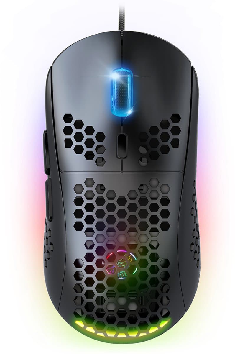 Spirit of Gamer PRO-M4 DARK muis Gamen Rechtshandig USB Type-A Optisch 12800 DPI