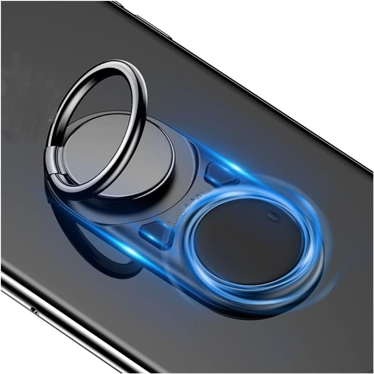 Ring to Eliminate Anxiety Explodes the Plastic Bubbles with your Push Button and Rotates the Wheel voor vivo Y70s (2020) - Black