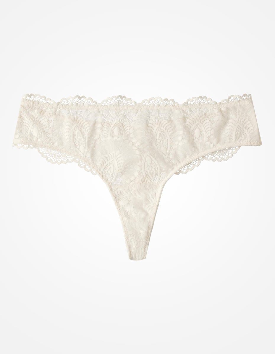 Esotiq Toffee - Damesstring - Maat M - Beige