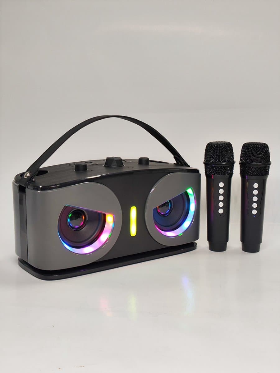Draagbare karaoke-machine, karaoke met 5.3 bluetooth-luidspreker