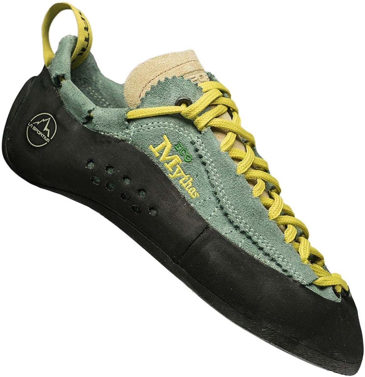La Sportiva Mythos Eco klimschoenen Dames geel/zwart Schoenmaat 37