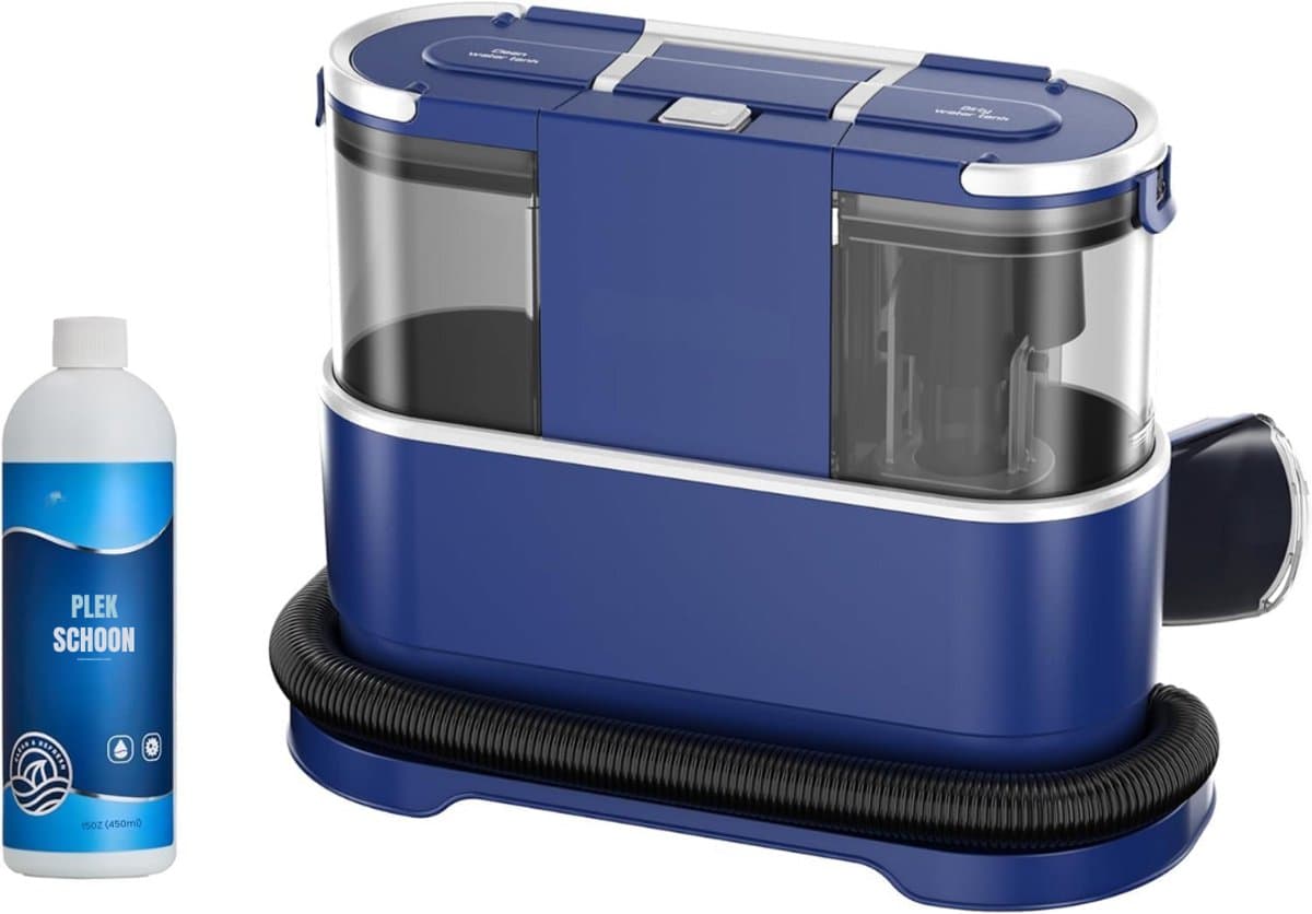 SCH® Tapijtreiniger machine - Tapijtreiniger - Tapijtreiniger apparaat - Blauw - 20cm x 39cm x 30cm