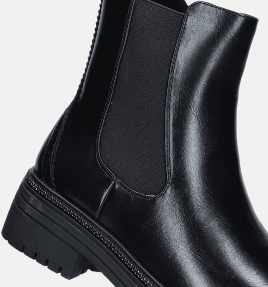 Marco Tozzi Dames Chelseaboot 2-25443-43 001 F-breedte Maat: 40 EU
