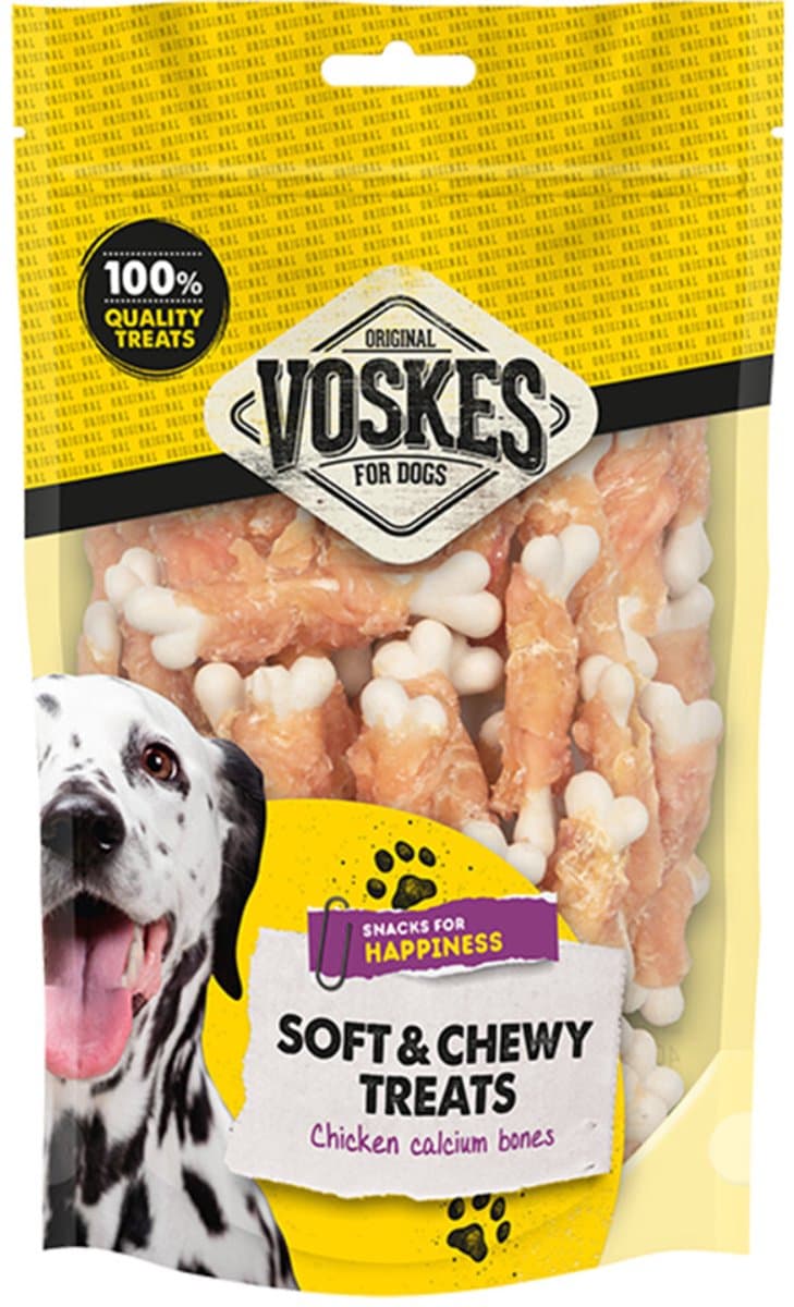 Voskes Kip Calcium Botjes - 400 gr