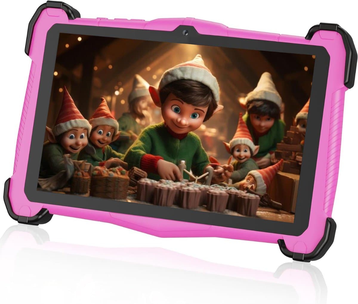 MKSS® Kindertablet Vanaf 3 Jaar - Tablet Kinderen - Kinderspeelgoed - Roze