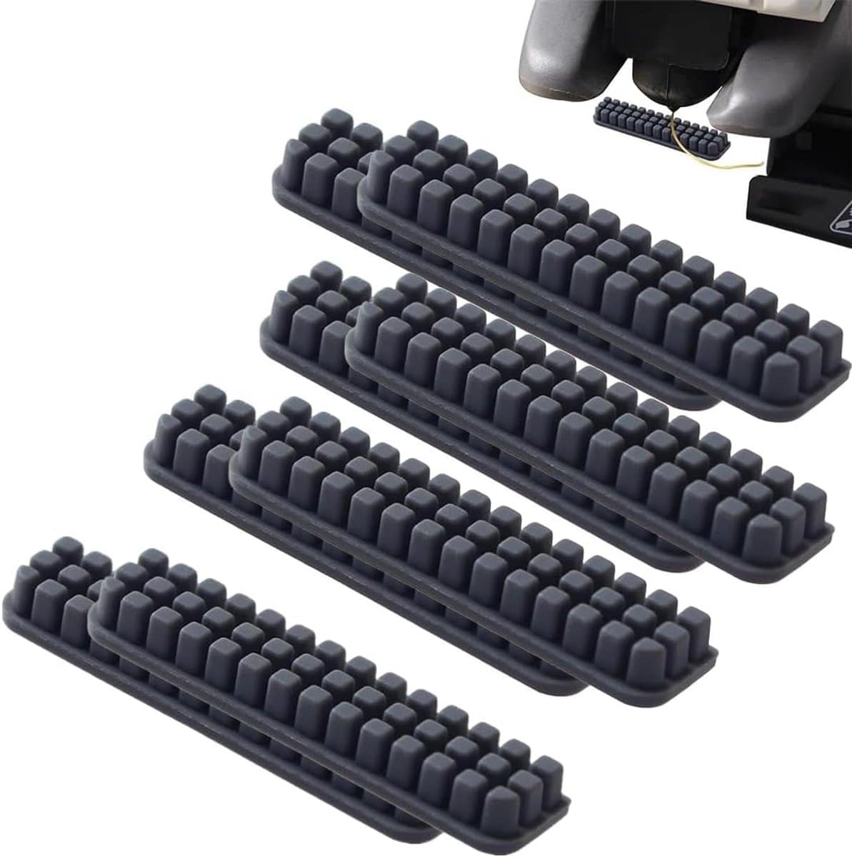 8-Delige Siliconen Poetsborstel Set voor 3D-Printer Hotend Reiniging
