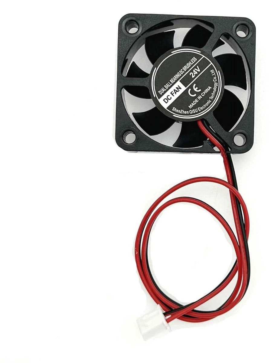Mini-ventilator 40 x 40 mm, 24 V, stille DC ventilator voor pc en 3D-printer