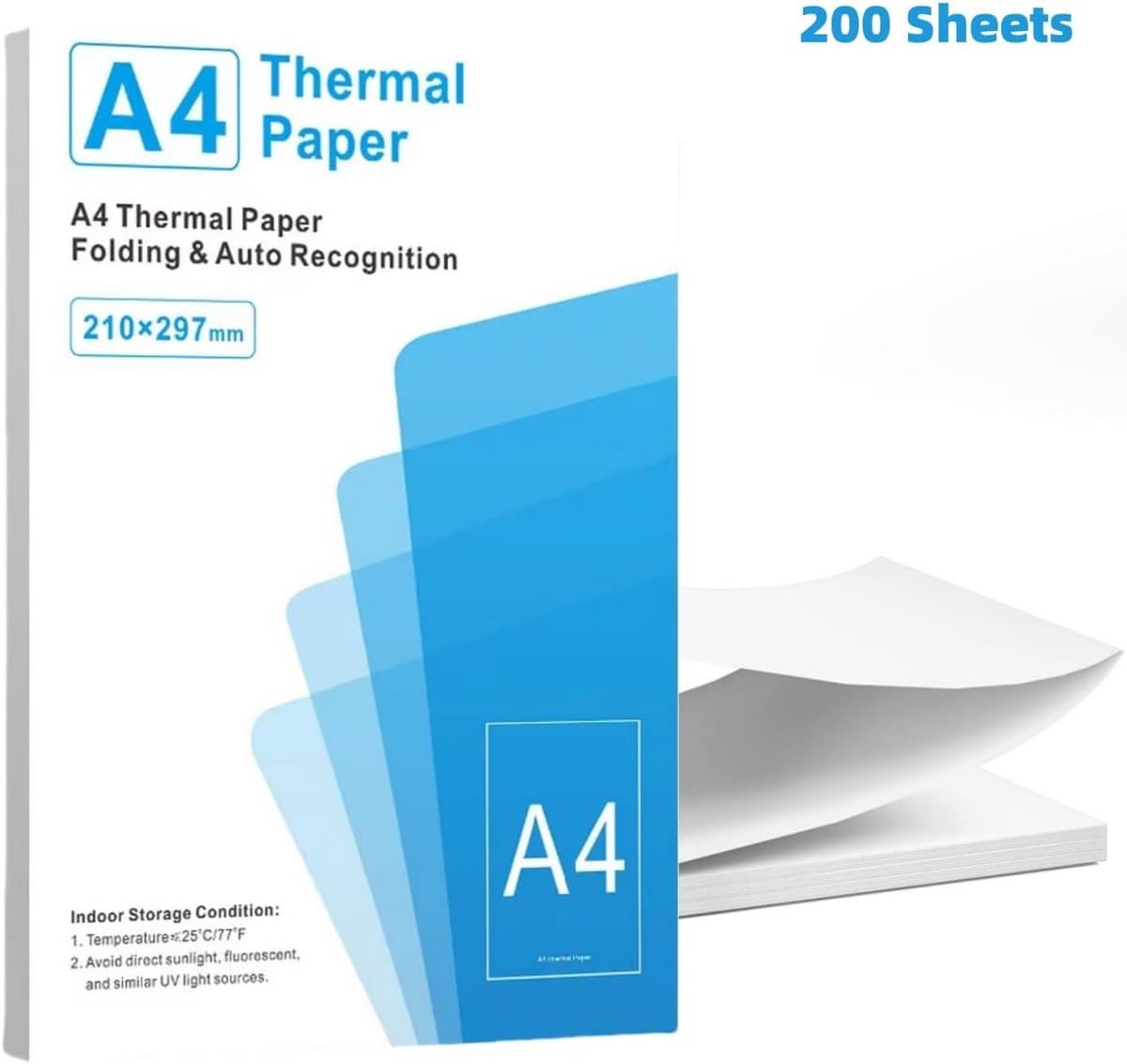 Thermisch papier A4 voor draagbare printers - Sneldrogend en milieuvriendelijk