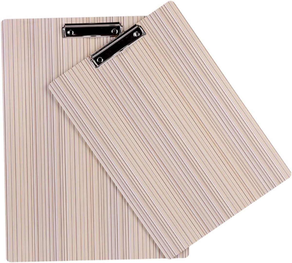 Tekentafel Klembord - Schetsbord Tekentablet - Artistiek Werk - Met Papierklem - 48x36cm - Beige