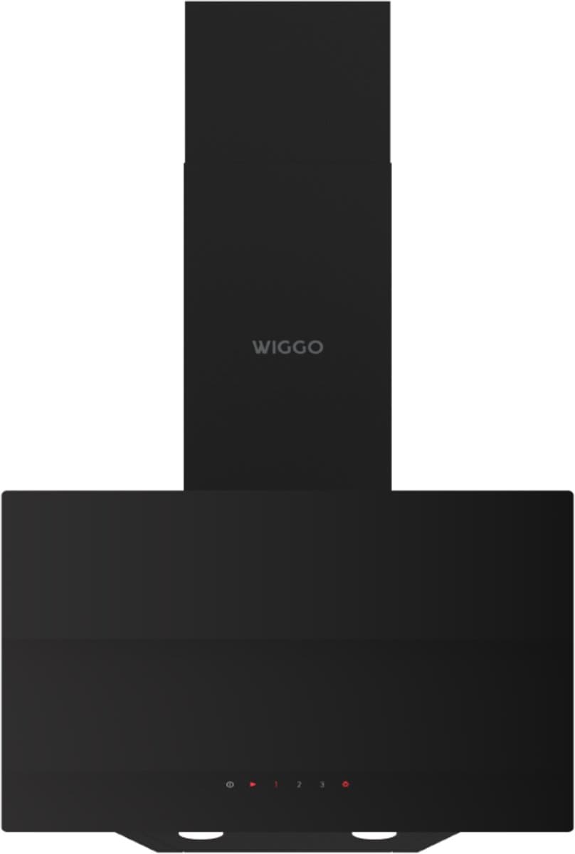 Wiggo WE-A533G(B) Schuine Afzuigkap - 50 cm - Zwart
