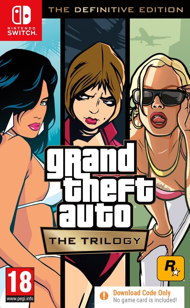Take-Two Interactive Grand Theft Auto: The Trilogy – The Definitive Edition (Nintendo Switch) Definitief Meertalig