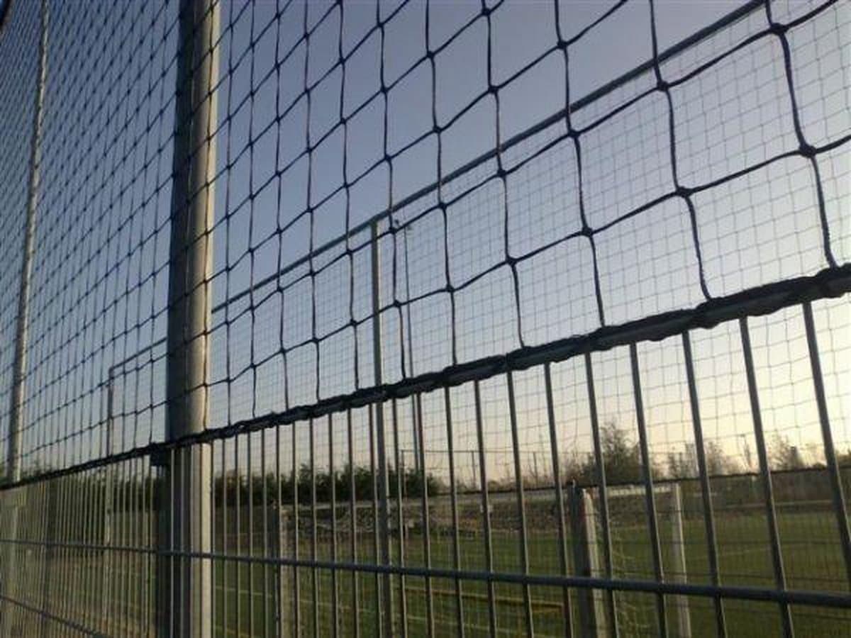 Ballenvanger net of Afschermnet in standaard maten: 25x5 meter