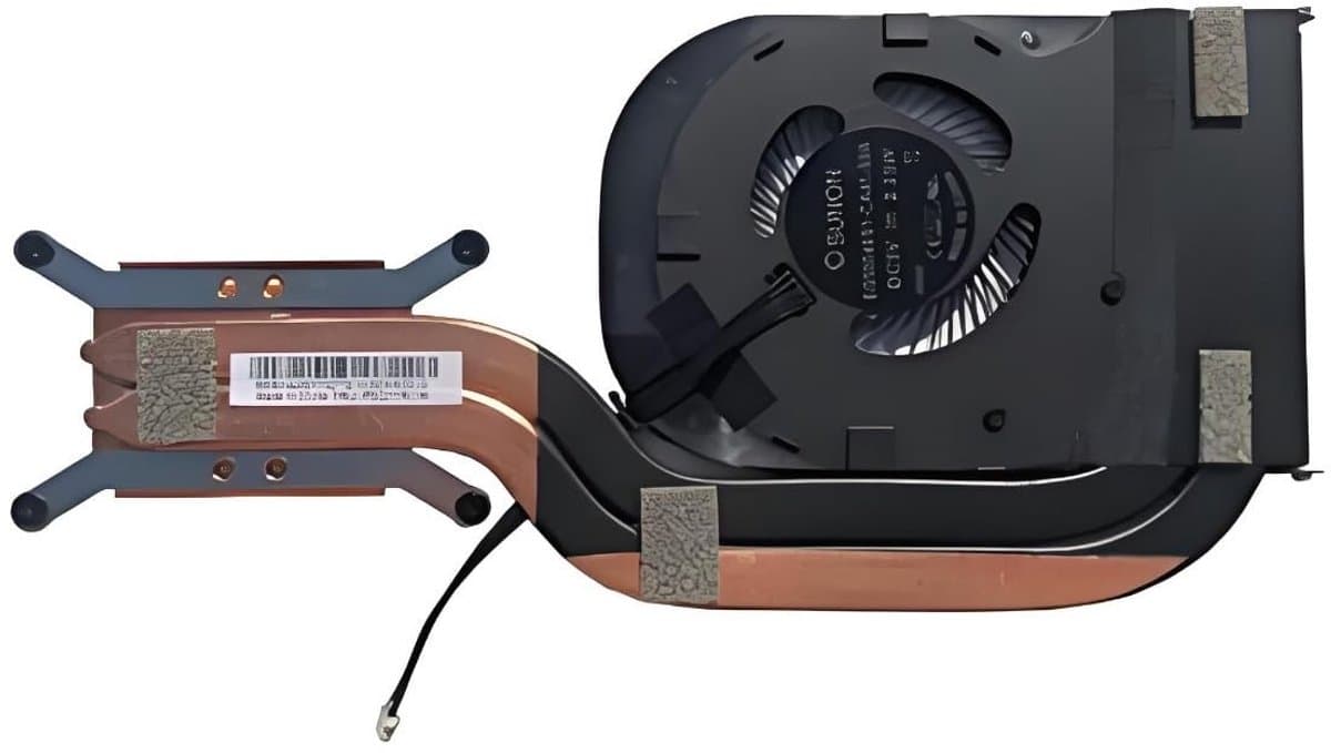 Dailygoods - CPU-koelventilator met Koellichaam voor Laptop