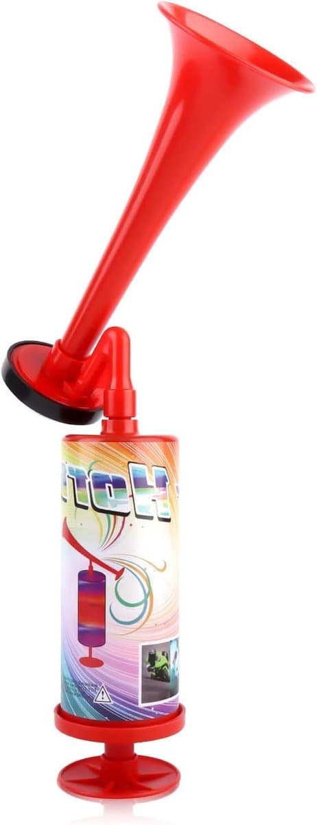 Stadionhoorn - Luidspreker Hoorn - Evenementen Aankondiging - Draagbaar Geluid - 219 cm - Rood