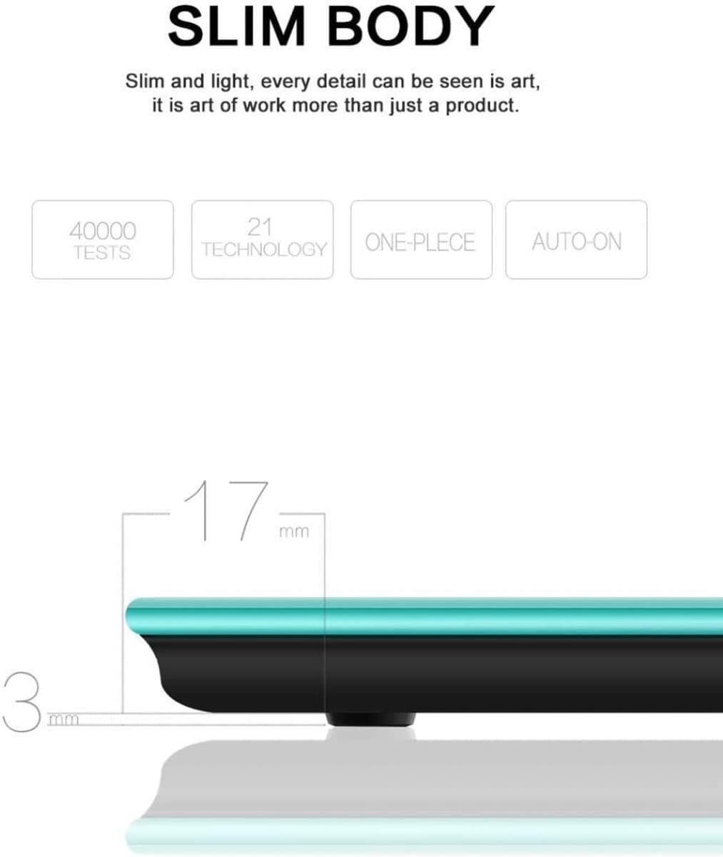 Digitale Badkamerweegschaal - Lichaamsweegschaal Vloerweegschaal - Gezondheid Monitoren - Hoge Precisie Sensor - 180 kg Max - Blauw en Roze