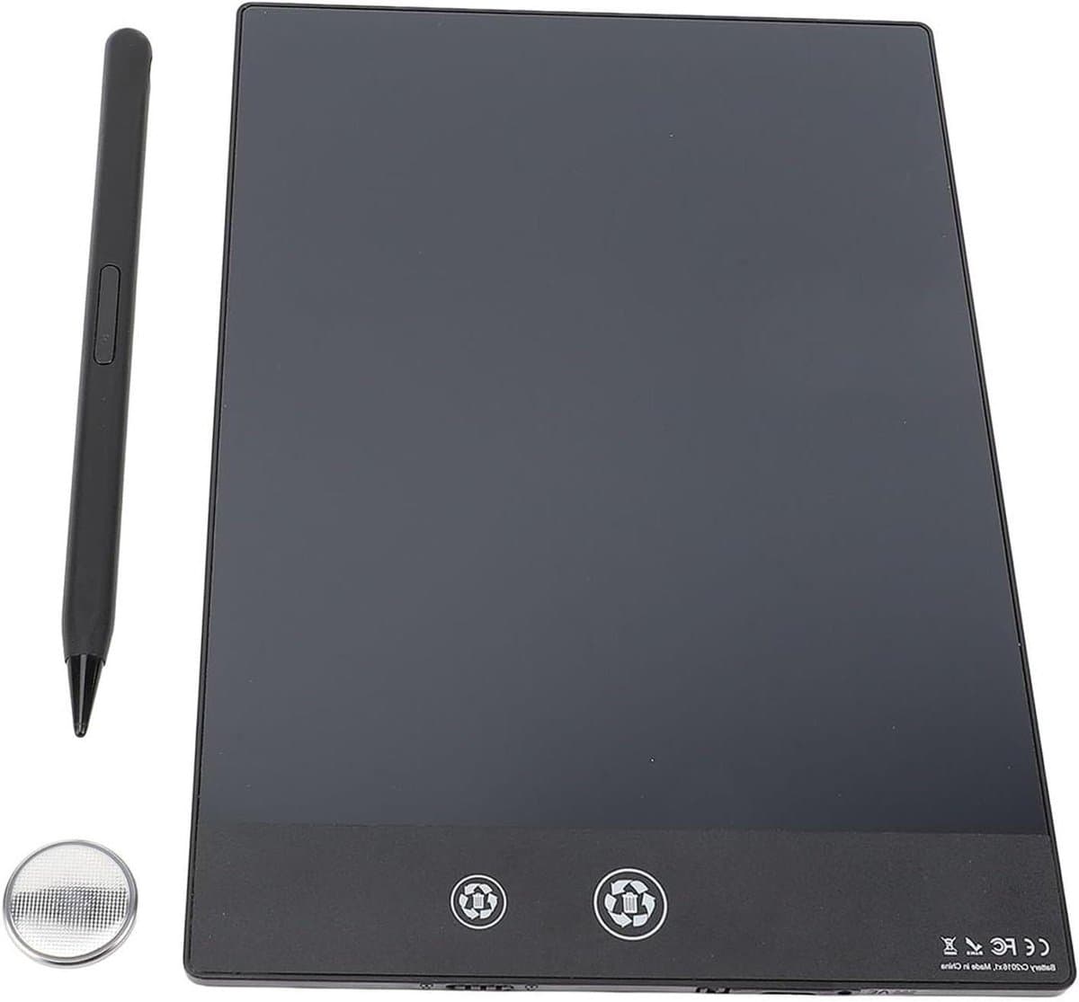 LCD schrijftablet - Tekentablet Krabbelbord - Notities maken Tekenen - Dubbel scherm - 95 inch - Zwart