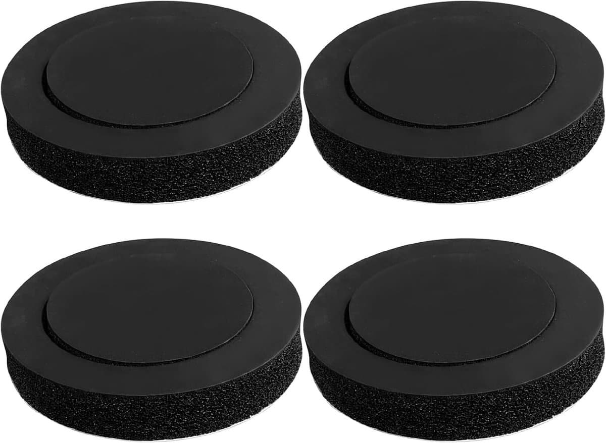 4 stuks universele autodeurluidsprekers geluidsisolatie ringen, 19,5 cm x 2,5 cm, hoogwaardig schuim voor betere bas en geluiddemping, ideaal voor autogeluidssystemen