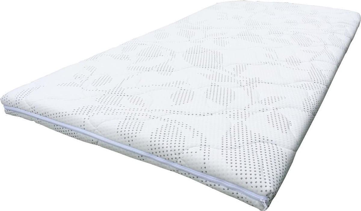 Slaaploods.nl Topdekmatras - Koudschuim Deluxe - 90x200 cm - Dikte 8 cm
