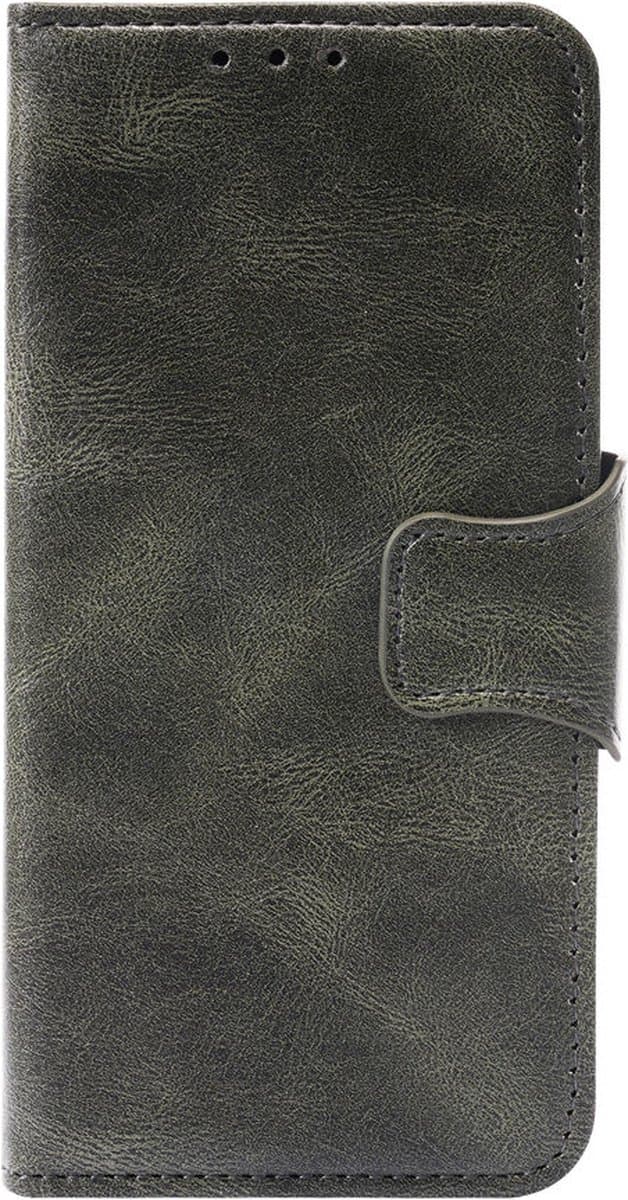 Shop4 - Samsung Galaxy A73 5G Hoesje - Wallet Case met Pasjeshouder Cabello Groen