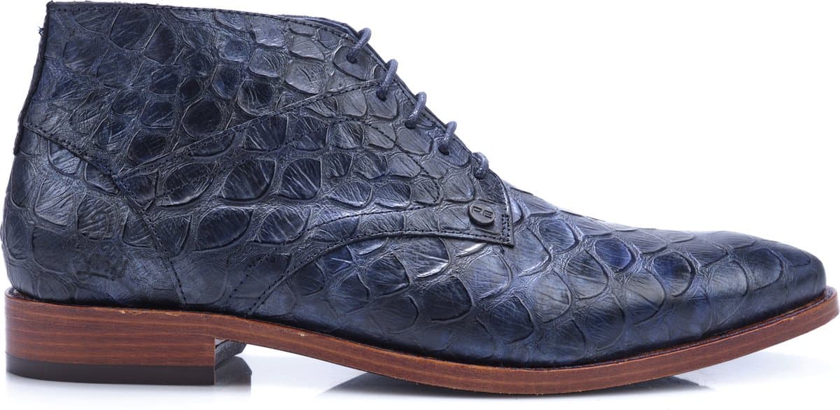 Rehab Barry Scales heren nette schoen - Blauw - Maat 45