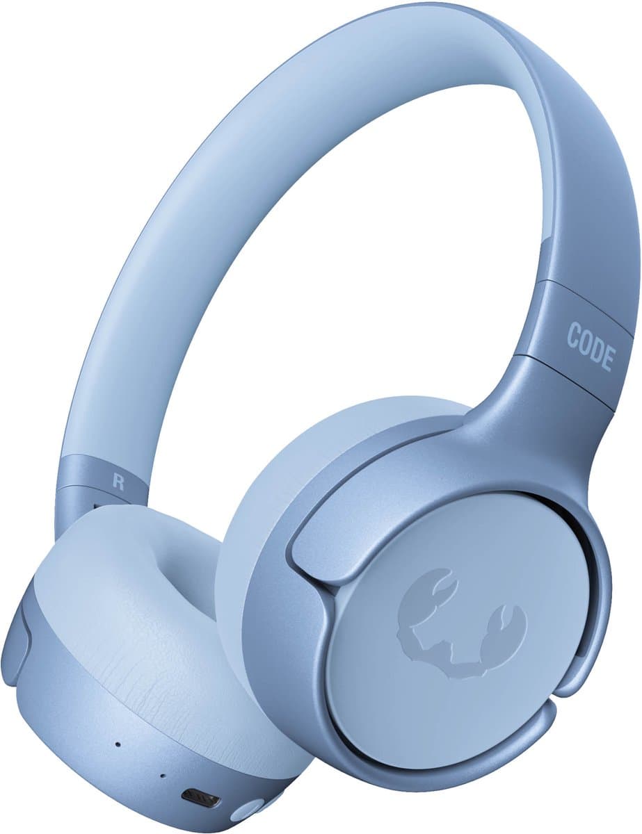 Fresh ‘n Rebel Code Fuse – Draadloze on-ear koptelefoon - Bluetooth - 30 uur Speeltijd - Vivid Blue