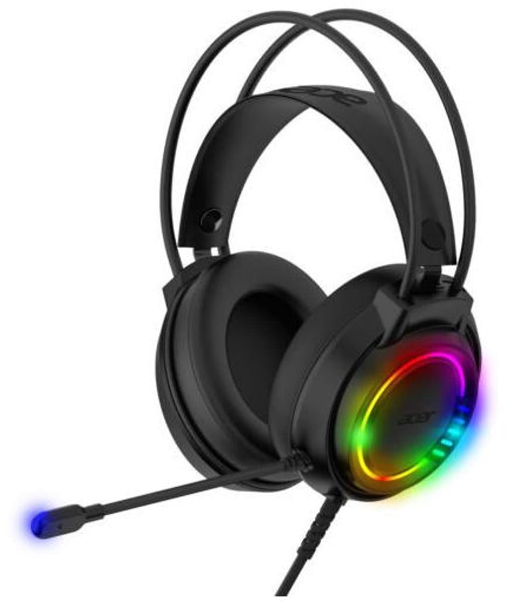 Acer 4895232704507 hoofdtelefoon/headset Bedraad Hoofdband Gamen Zwart