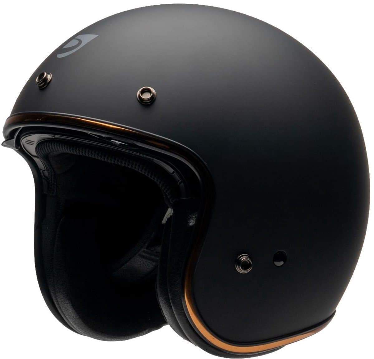 MOTOBLOUZ ELEMENT EVO Scooterhelm - Motorhelm - Jet Helm voor Vespa, Scooter, Motor Brommer & Snorfiets - Zwart - M