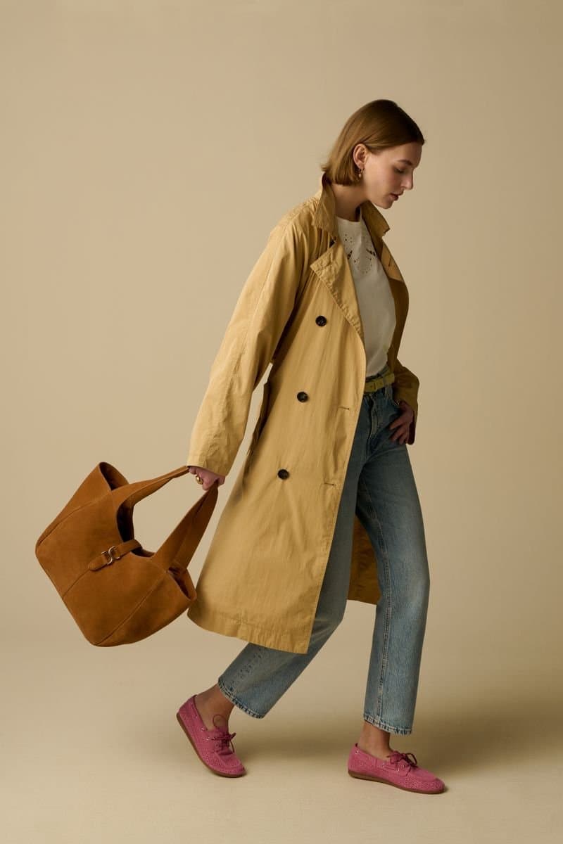 Sissy-Boy - Beige trenchcoat met ceintuur