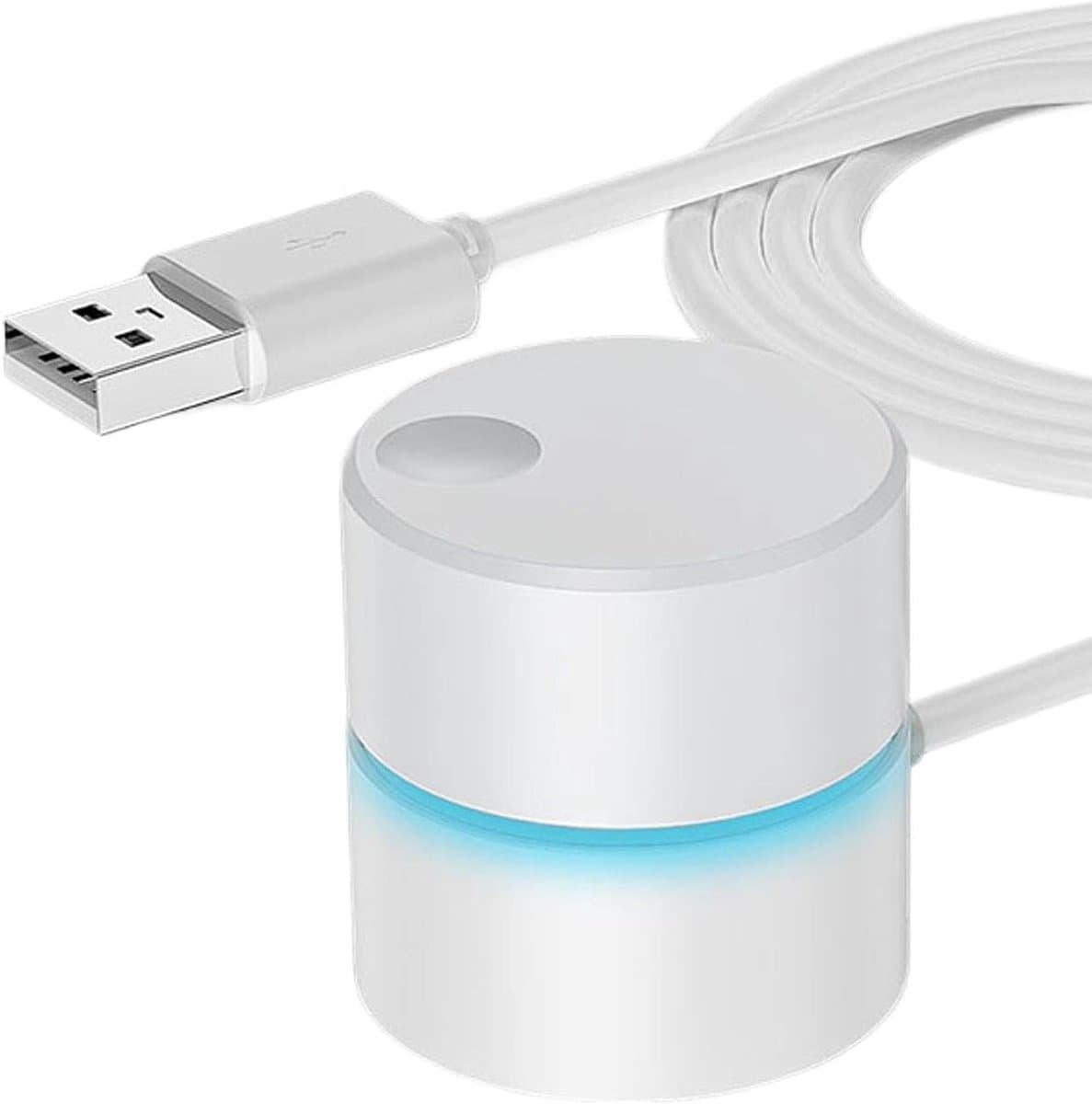 USB Volumeregelaar - Audio Controller - Muziek Bedienen - Intuïtieve Geluidsbesturing - 3.5 cm - Wit
