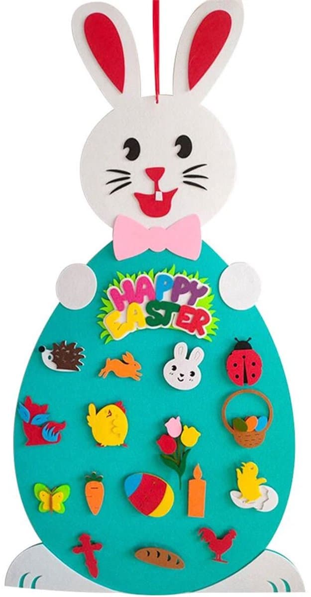 Jojoy - DIY Paasspel - Pasen Kinderen Speelgoed - Pasen Decoratie - Pasen Versiering - Pasen Knutselen - BUNNYSTER
