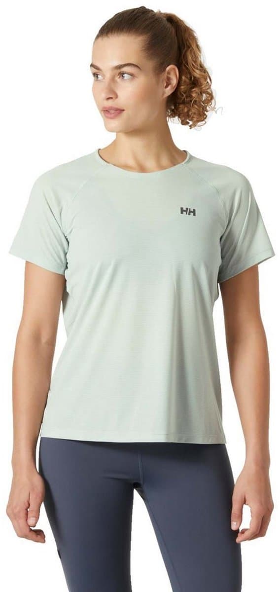 Helly Hansen Trail T-shirt Met Korte Mouwen Groen M Vrouw